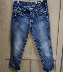 Miss Me Boyfriend Capri Jeans Tag Size 25 Thick St